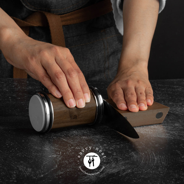 How to use Magnetic Rolling Knife Sharpener?