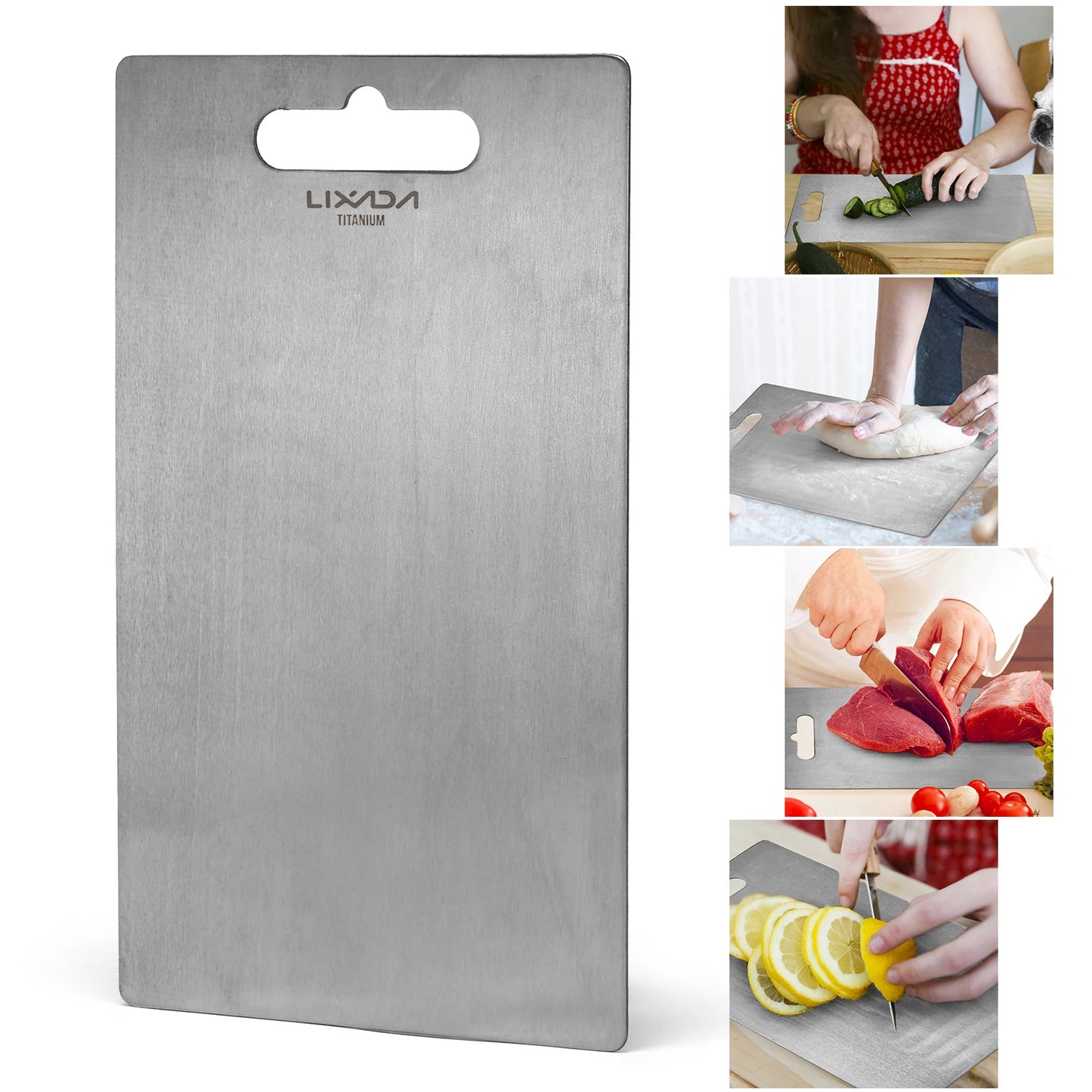 Savvy Nest™ Lixada 1.8MM Thick Safe 100% Titanium Cutting Board