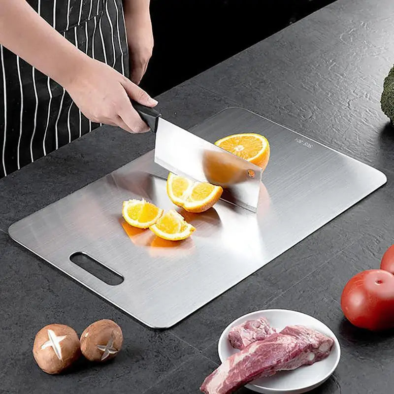 Savvy Nest™ Lixada 1.8MM Thick Safe 100% Titanium Cutting Board