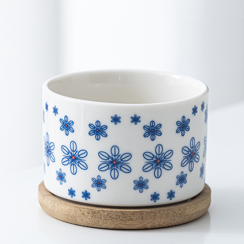 Succulent Flower Ceramic Pot